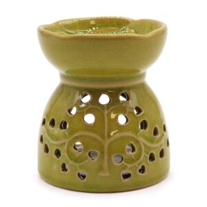 Tree of Life Oil Burner – Lime | www.artisan-gifts.co.uk 1