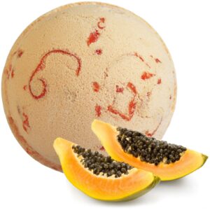 Tropical Paradise Coco Bath Bomb – Papaya | www.artisan-gifts.co.uk 1