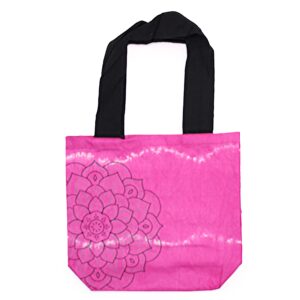 Tye-Dye Cotton Bag (6oz) – 38x42x12cm –  Mandela – Magento – Black Handle | www.artisan-gifts.co.uk 1