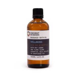 Wellbeing Massage Oil – 100ml | www.artisan-gifts.co.uk 1