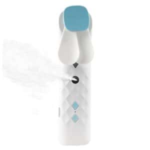 White Nano Mist Face Fan & Spray – USB chargable | www.artisan-gifts.co.uk 1