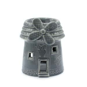 Windmill Oil Burner – Grey | www.artisan-gifts.co.uk 1