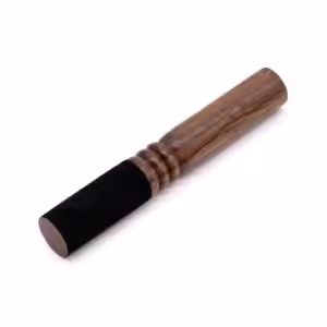 Wooden Stick – 18cm  – Medium Double Ring | www.artisan-gifts.co.uk 1