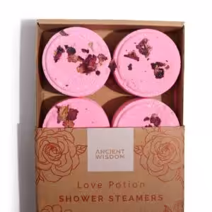 Zen Shower Steamers – Therapy Wellness Gift Set – Love Potion | www.artisan-gifts.co.uk 1