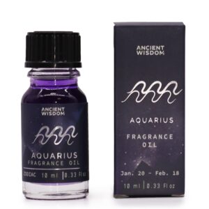 Zodiac Fragrance Oil 10ml – AQUARIUS | www.artisan-gifts.co.uk 1
