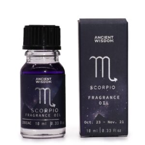 Zodiac Fragrance Oil 10ml – SCORPIO | www.artisan-gifts.co.uk 1