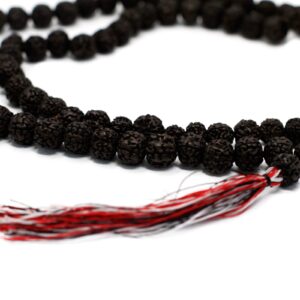 108 Rudraksha Mala – Dark | www.artisan-gifts.co.uk 1