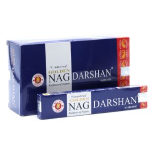 15g Golden Nag – Darshan Incense | www.artisan-gifts.co.uk 1