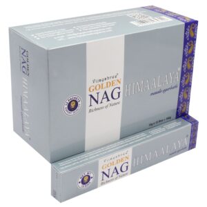 15g Golden Nag – Himalaya Incense | www.artisan-gifts.co.uk 1
