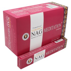 15g Golden Nag – Meditation Incense | www.artisan-gifts.co.uk 1