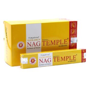 15g Golden Nag – Temple Incense | www.artisan-gifts.co.uk 1