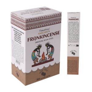 30g Golden Frankincense Smudging Resin Sticks | www.artisan-gifts.co.uk 1