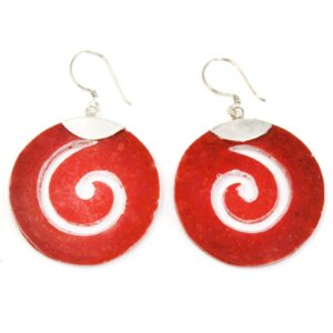 925 Silver Earrings – Scroll Design | www.artisan-gifts.co.uk 1