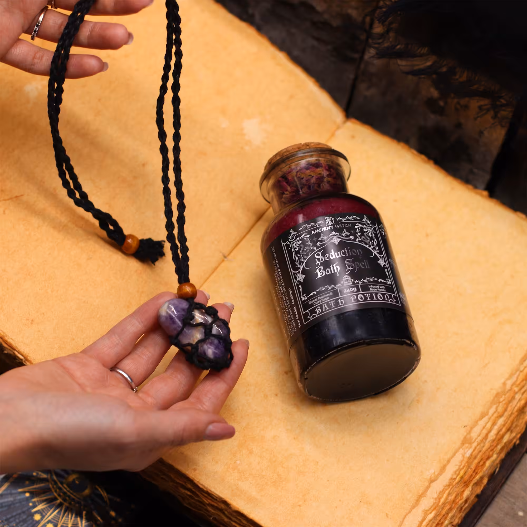 Ancient Witch Bath Spell Potion & Citrine Crystal Amulet – Success | www.artisan-gifts.co.uk 11 Ancient Witch Bath Spell Potion & Citrine Crystal Amulet – Success | www.artisan-gifts.co.uk 10
