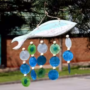 Aqua Fish Carving and Copis Drop | www.artisan-gifts.co.uk 1