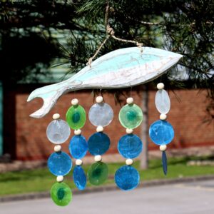 Aqua Fish Carving and Copis Drop | www.artisan-gifts.co.uk 1