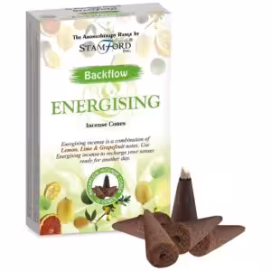 Aromatherapy Backflow Cones – Energising | www.artisan-gifts.co.uk 1