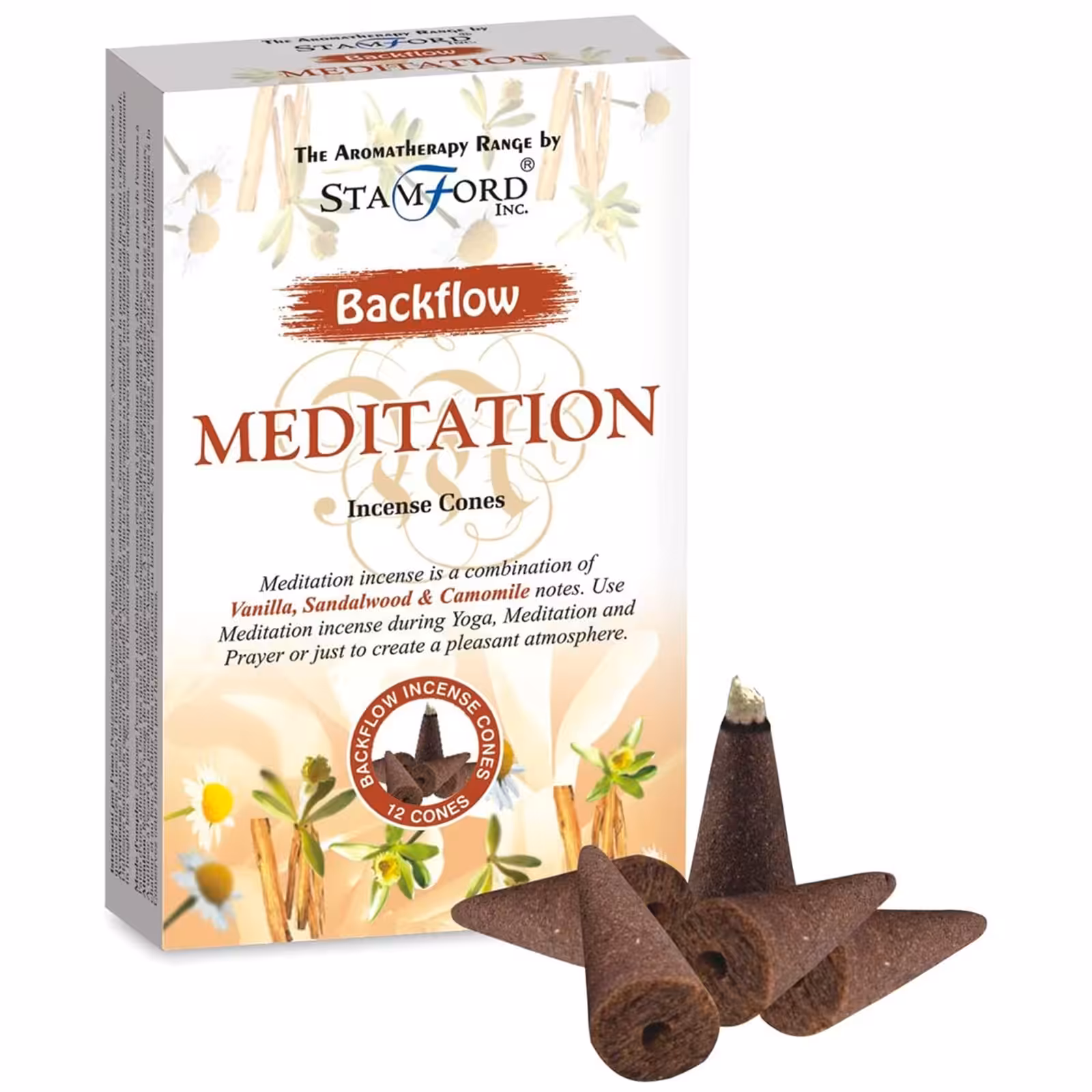 Aromatherapy Backflow Cones – Meditation | www.artisan-gifts.co.uk 2 Aromatherapy Backflow Cones – Meditation | www.artisan-gifts.co.uk 1