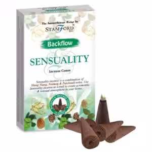 Aromatherapy Backflow Cones – Sensuality | www.artisan-gifts.co.uk 1