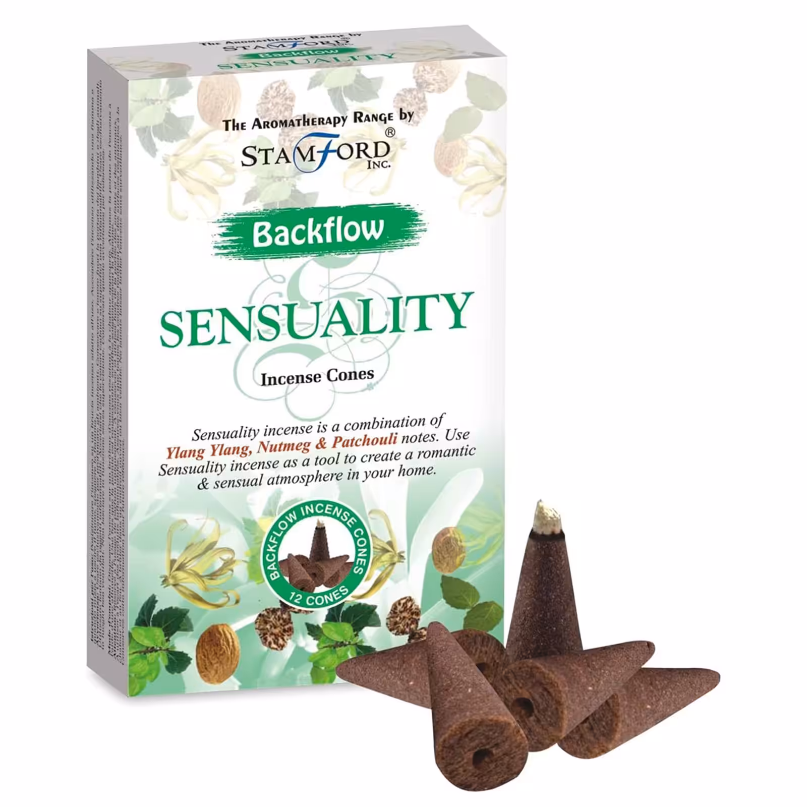 Aromatherapy Backflow Cones – Sensuality | www.artisan-gifts.co.uk 2 Aromatherapy Backflow Cones – Sensuality | www.artisan-gifts.co.uk 1