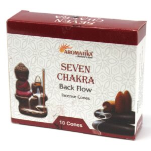Aromatica Backflow Incense Cones – 7 Charkras | www.artisan-gifts.co.uk 1