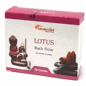Aromatica Backflow Incense Cones – Lotus | www.artisan-gifts.co.uk 1