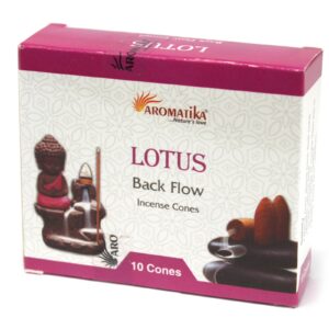 Aromatica Backflow Incense Cones – Lotus | www.artisan-gifts.co.uk 1