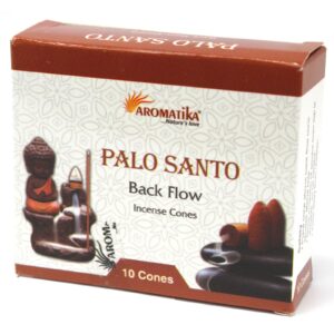 Aromatica Backflow Incense Cones – Palo Santo | www.artisan-gifts.co.uk 1