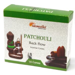 Aromatica Backflow Incense Cones – Patchouli | www.artisan-gifts.co.uk 1