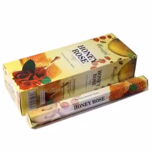 Aromatika Charcoal Free Hex Incense – Honey Rose | www.artisan-gifts.co.uk 1