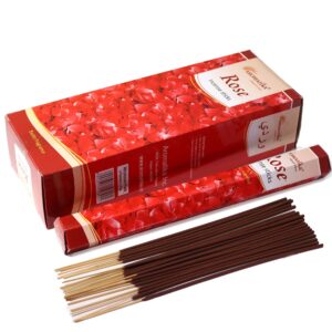 Aromatika Charcoal Free Hex Incense – Rose | www.artisan-gifts.co.uk 1