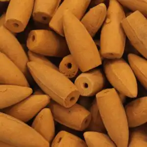 Back Flow Incense Cones – Amber  (approx 225 pcs) 500g | www.artisan-gifts.co.uk 1