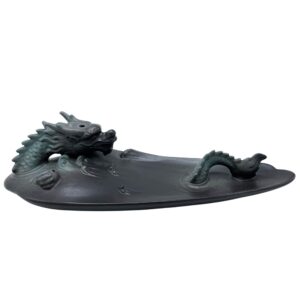 Backflow Incense Burner – Dragon in Pool with Surprising Details | www.artisan-gifts.co.uk 1