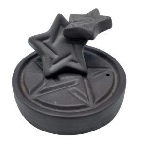 Backflow Incense Burner – Pentagon Falls | www.artisan-gifts.co.uk 1