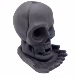 Backflow Incense Burner – Weeping Skull (with light) | www.artisan-gifts.co.uk 1