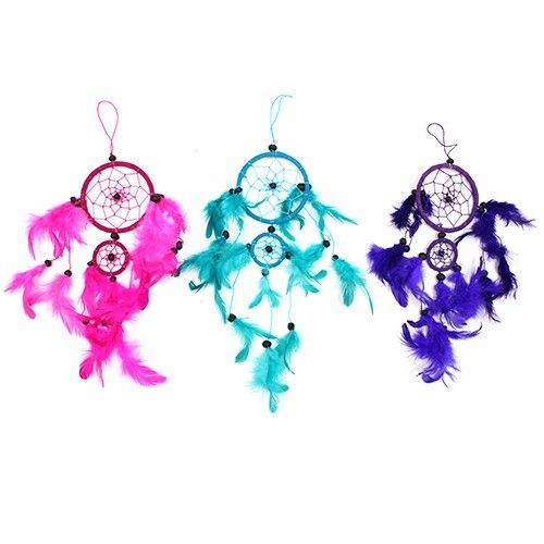 Bali Dreamcatchers – Medium Round – Turq/Pink/Purp | www.artisan-gifts.co.uk 3 Bali Dreamcatchers – Medium Round – Turq/Pink/Purp | www.artisan-gifts.co.uk 2