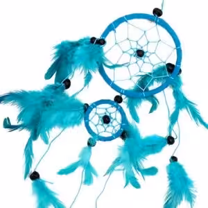 Bali Dreamcatchers – Medium Round – Turq/Pink/Purp | www.artisan-gifts.co.uk 1