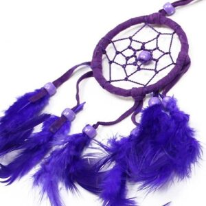 Bali Dreamcatchers – Small Round – Turq/Pink/Purp | www.artisan-gifts.co.uk 1