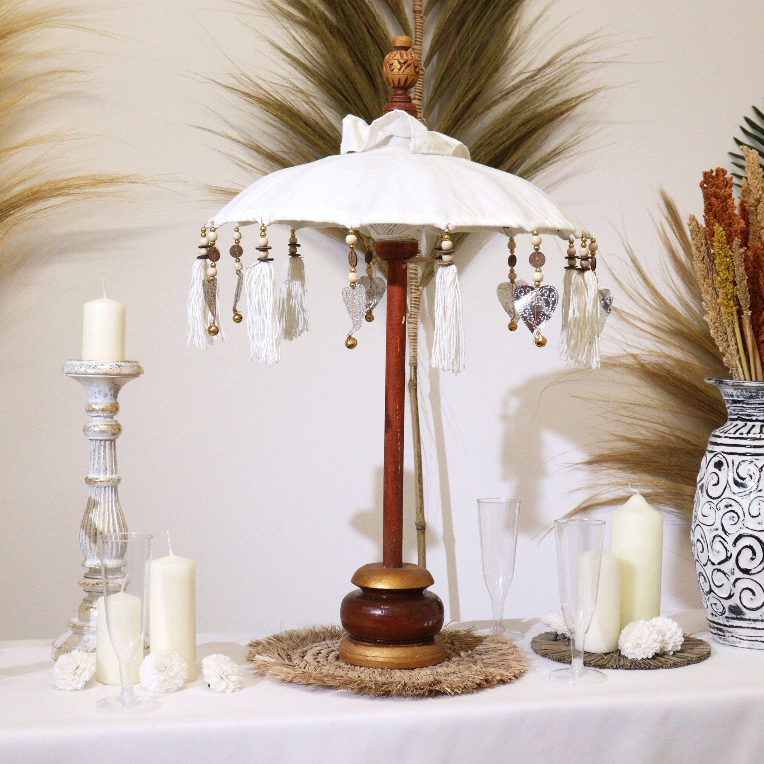 Bali Home Decor Parasol – Canvas – Natural- 40cm | www.artisan-gifts.co.uk 7 Bali Home Decor Parasol – Canvas – Natural- 40cm | www.artisan-gifts.co.uk 6