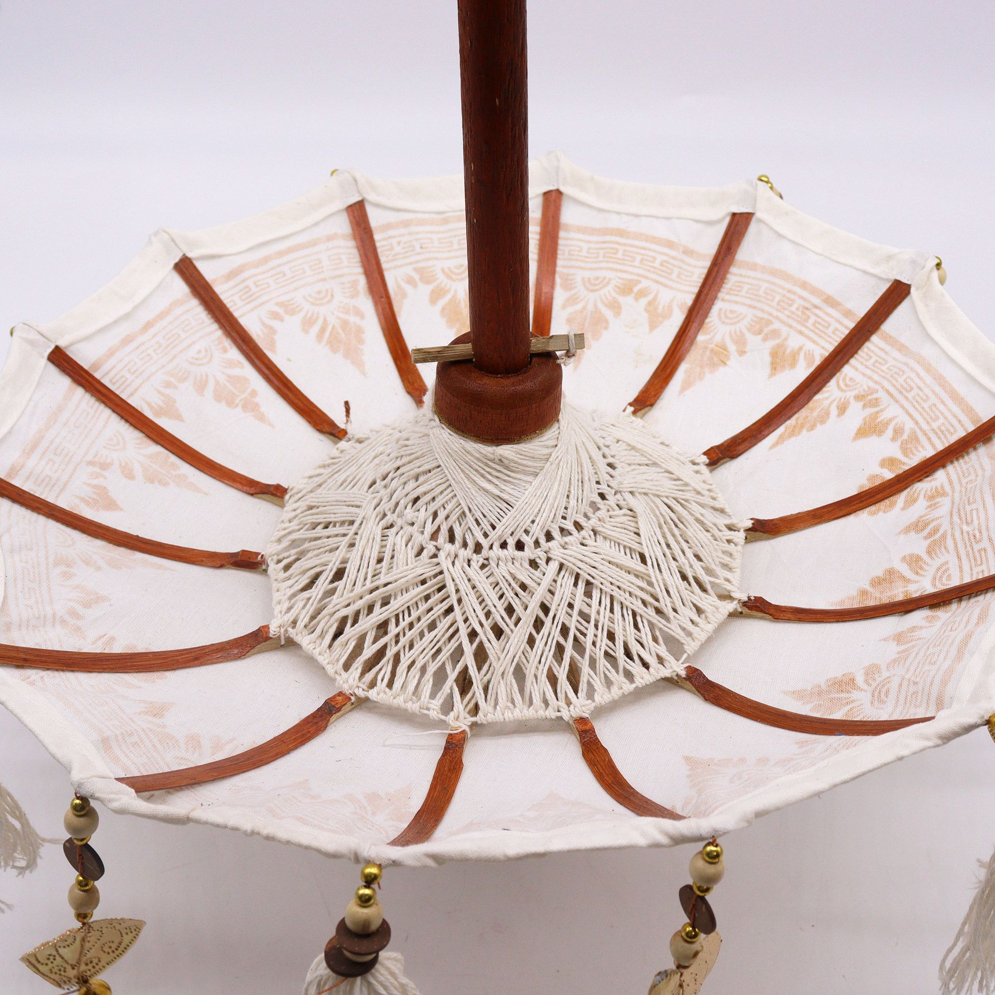 Bali Home Decor Parasol – Canvas – Natural- 40cm | www.artisan-gifts.co.uk 6 Bali Home Decor Parasol – Canvas – Natural- 40cm | www.artisan-gifts.co.uk 5