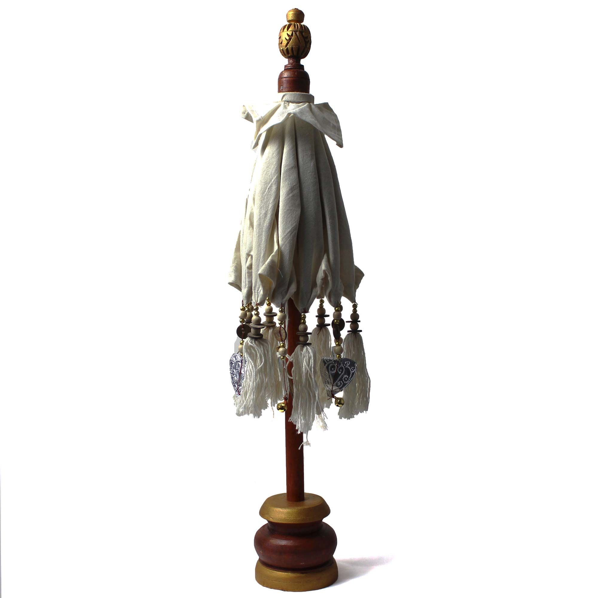 Bali Home Decor Parasol – Canvas – Natural- 40cm | www.artisan-gifts.co.uk 3 Bali Home Decor Parasol – Canvas – Natural- 40cm | www.artisan-gifts.co.uk 2