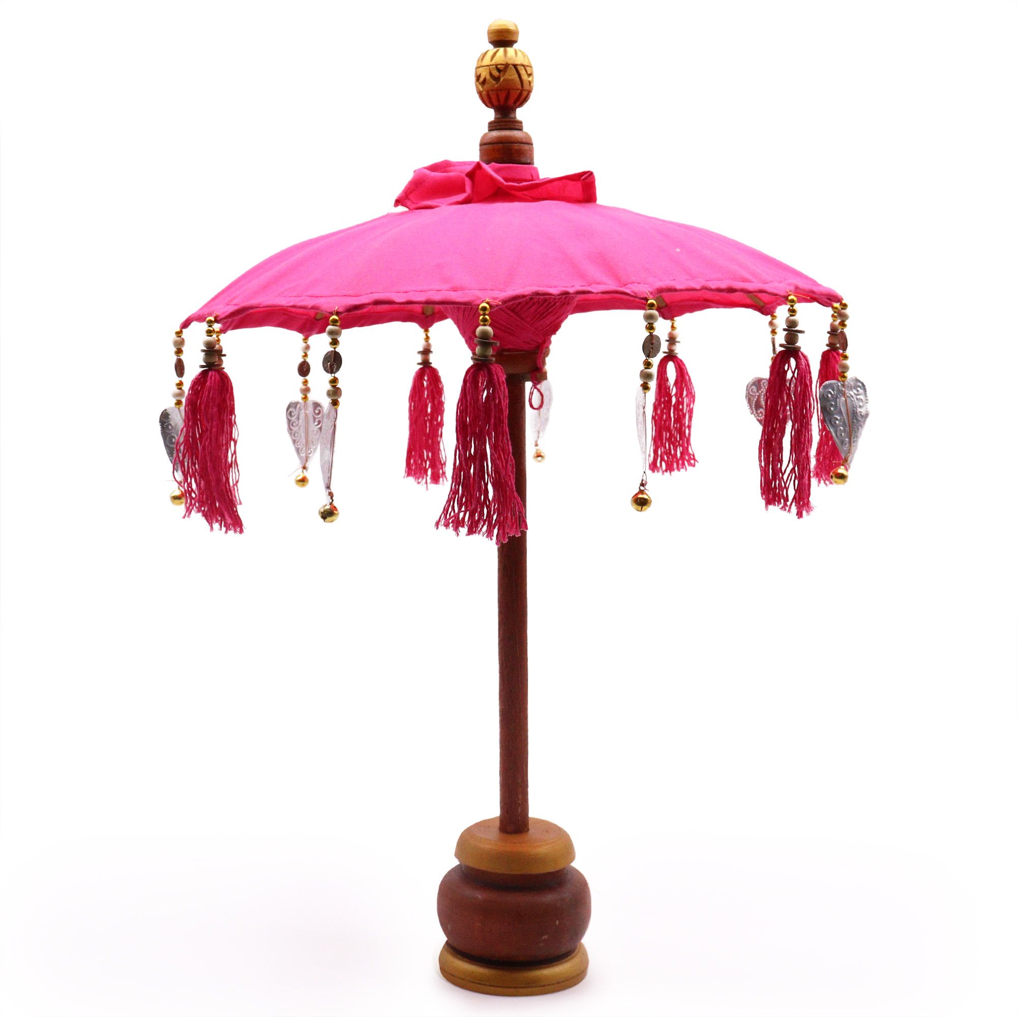 Bali Home Decor Parasol – Cotton – Pink- 40cm | www.artisan-gifts.co.uk 2 Bali Home Decor Parasol – Cotton – Pink- 40cm | www.artisan-gifts.co.uk 1