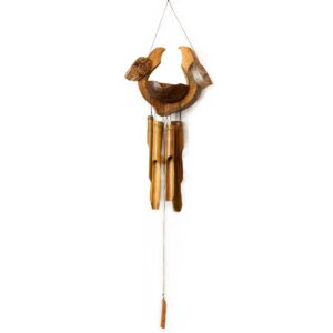 Bamboo Windchime – Natural finish – Husband & Wife | www.artisan-gifts.co.uk 1