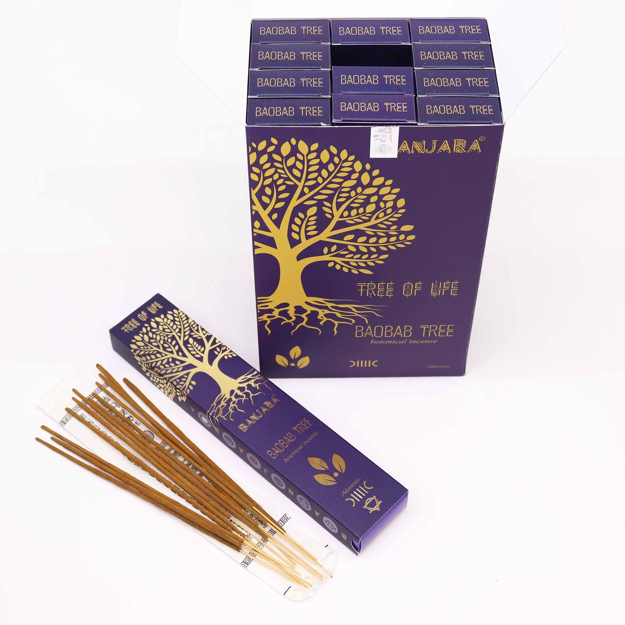 Banjara Botanical Incense – Baobab Tree | www.artisan-gifts.co.uk 3 Banjara Botanical Incense – Baobab Tree | www.artisan-gifts.co.uk 2