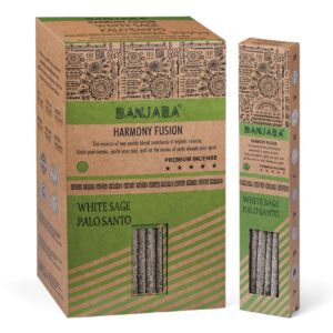 Banjara Palo Santo Smudge Sticks – White Sage | www.artisan-gifts.co.uk