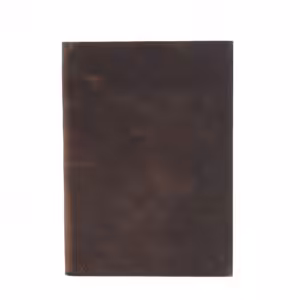 Black Tan Daily Note Book – 100 Lined Pages – 18x13cm | www.artisan-gifts.co.uk
