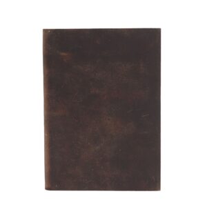 Black Tan Daily Note Book – 100 Lined Pages – 18x13cm | www.artisan-gifts.co.uk