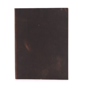 Black Tan Daily Note Book – 100 Lined Pages – 20x15cm | www.artisan-gifts.co.uk 1