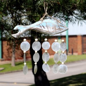 Bluewash Fish Carving and Natural Copis Drop | www.artisan-gifts.co.uk 1