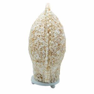 Boho Sea Shell Lamp – Cut Art Shell Large Round – 30cm | www.artisan-gifts.co.uk 1